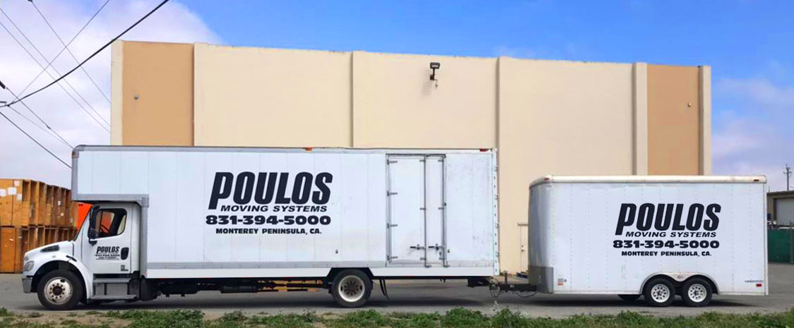 Poulos long distance moving truck